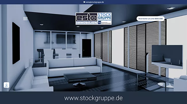 Webseite ESTO Immobilien Bad Orb