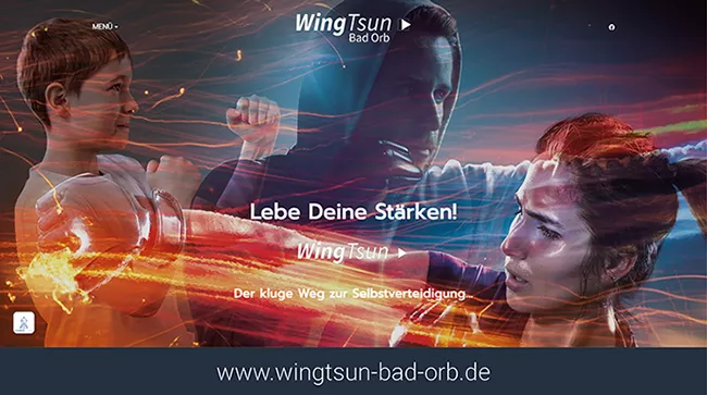 Webseite WingTsun Schule Bad Orb