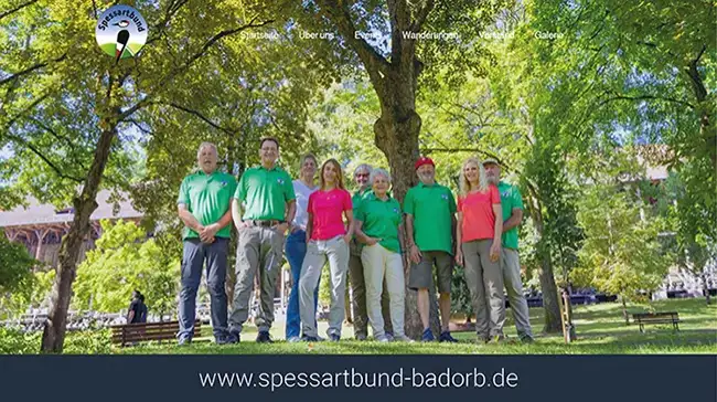 Webseite Spessartbund Bad Orb