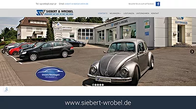 WebDesign & Marketing Referenzen Webseite