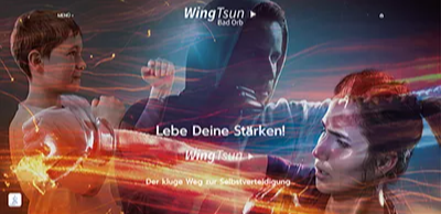 Website der WingTsun Schule Bad Orb – Webdesign von WebDesign & Marketing