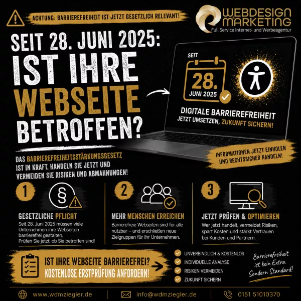 Barrierefreie Webseite