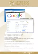 Cover des WDM eBooks ‚Mit Google My Business auf Seite 1