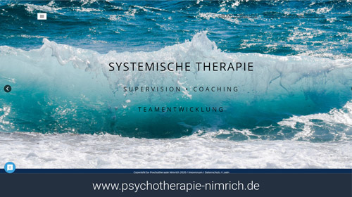 Webseite Systemische Therapie