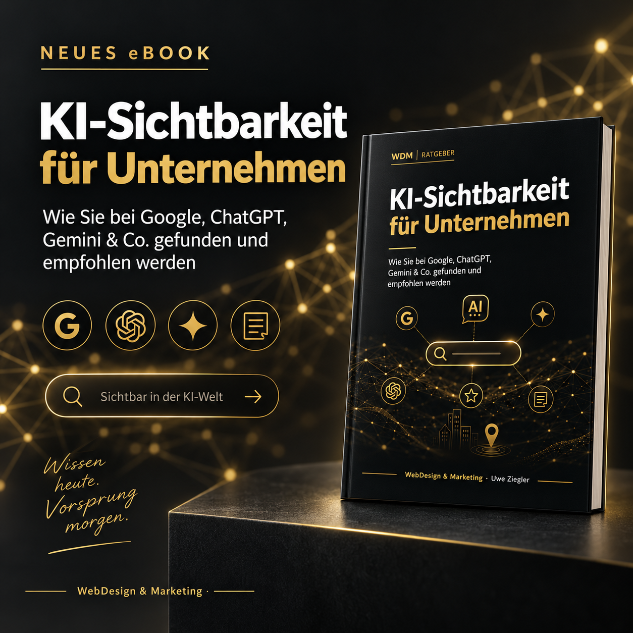 WDM eBook ‚KI-Sichtbarkeit für Unternehmen‘ – Ratgeber zu Google, ChatGPT, Gemini und digitaler Sichtbarkeit WDM eBook ‚KI-Sichtbarkeit für Unternehmen‘ – Ratgeber zu Google, ChatGPT, Gemini und digitaler Sichtbarkeit